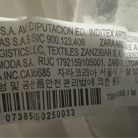 Zara | NWOT Turkey 100% Cotton White Poplin Wrap Shirt Dress (size M) - Picture 10 of 15